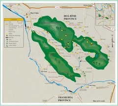 Pu Luong Nature Reserve Map