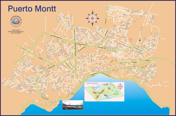 Puerto Montt Map