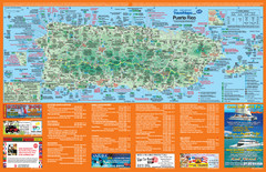 Puerto Rico Tourist Map