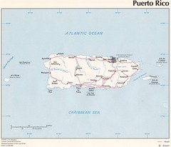 Puerto Rico Tourist Map