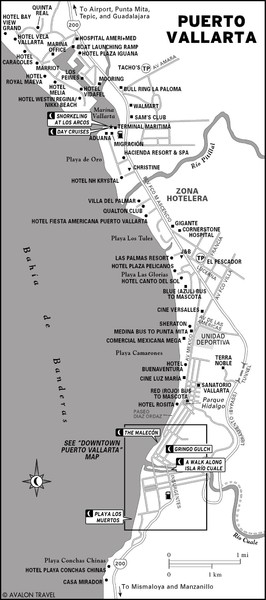 Puerto Vallarta Map