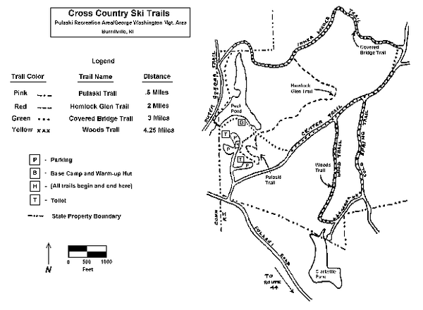 Pulaski State Park Map