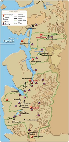 Pumalin Park Map