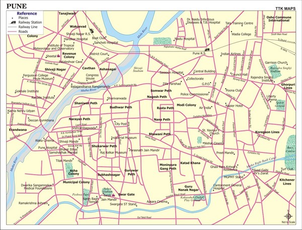 Pune City Map