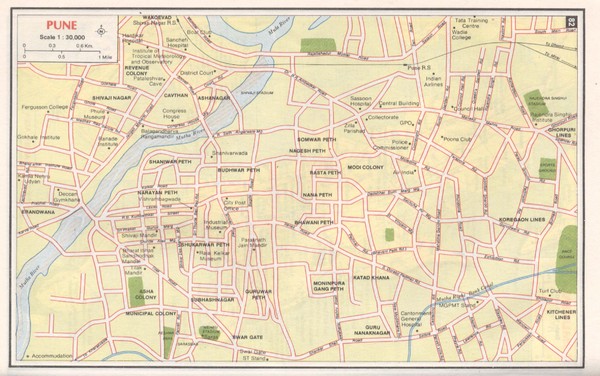 Pune City Map