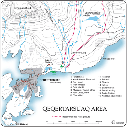 Qeqertarsuaq City Map