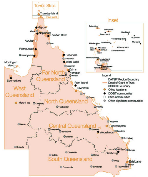 Queensland Map