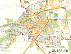 Querfurt Map