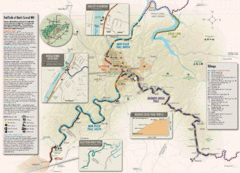 Rail Trails of North Central West Virginia Map