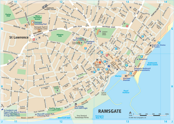 Ramsgate Tourist Map