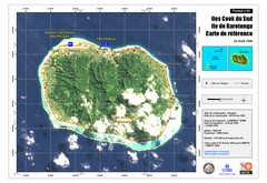 Rarotonga Island Map