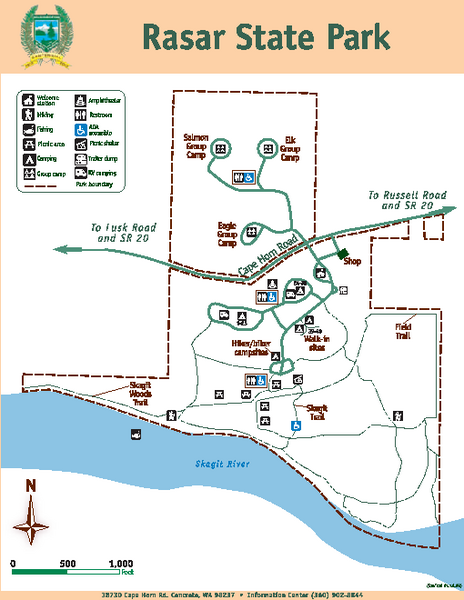 Rasar State Park Map