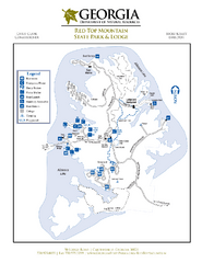 Red Top Mountain State Park Map