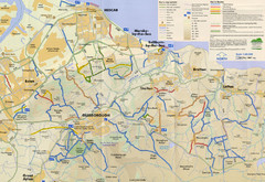 Redcar & Cleveland Horse Riding Routes Map