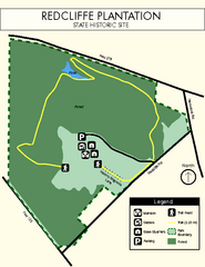 Redcliffe Plantation State Park Map