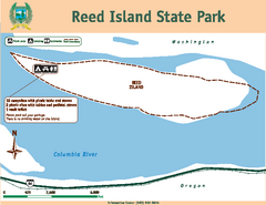Reed Island State Park Map