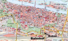 Regensburg Tourist Map