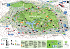 Regent's Park Map