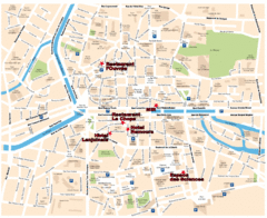 Rennes Street Map