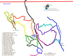 Reserva Las Gralarias Trail Map