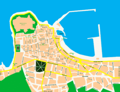 Rethymno City Map Rethymno City Map