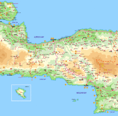 Rethymno Map Rethymno Map