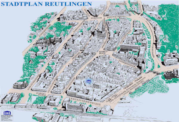 Reutlingen Map