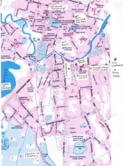 Rezekne Tourist City Map