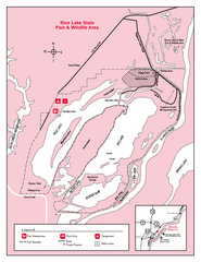 Rice Lake, Illinois Site Map