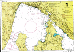 Rijeka hajózási Map Rijeka hajózási Map