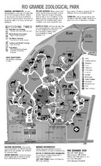 Rio Grande Zoological Park Map