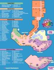 Rio Hotel - Las Vegas, NV Tourist Map