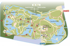 Ritsurin Park Map Ritsurin Park Map
