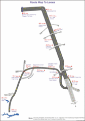 Road to Lavasa India Map