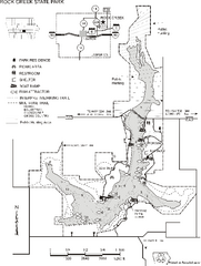 Rock Creek State Park Map