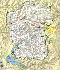 North Park Colorado Map Cowdrey Colorado Mappery