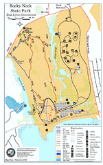 Rocky Neck State Park trail map