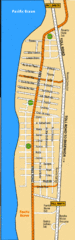 Rosarito Beach Map