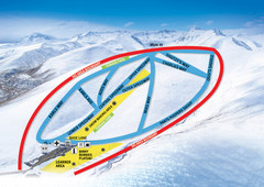 Roundhill Ski Trail Map