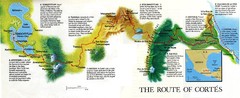 Route of Cortez Map