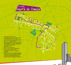 Rumba en Bogota Map Rumba en Bogota Map
