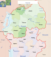 Rwanda Map