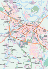 Ryazan Map Ryazan Map