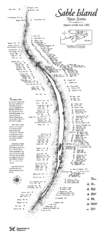 Sable Island Wreck Map