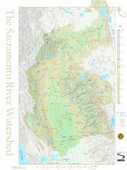 Sacramento River Watershed Map
