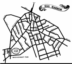 Sag Harbor Map