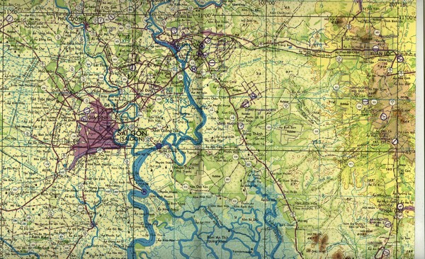 Saigon Area Map - Saigon Vietnam • mappery