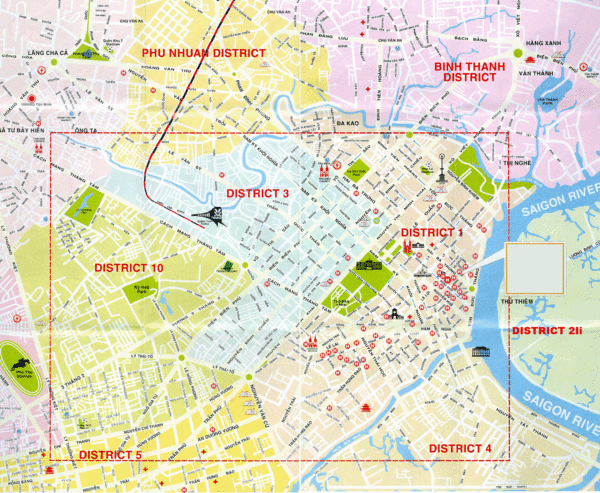 Saigon Map