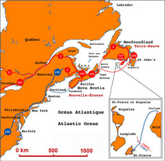 Saint Pierre and Miquelon Regional Map