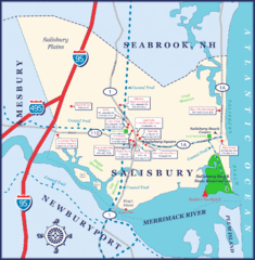 Salisbury Town Map Salisbury Town Map